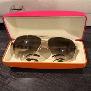 Kate spade sunglasses and case